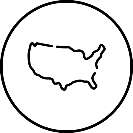 USA Circle Icon